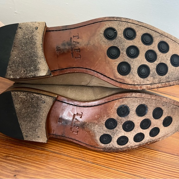 Taft Dylan Boots in Beige Suede - Picture 4 of 6